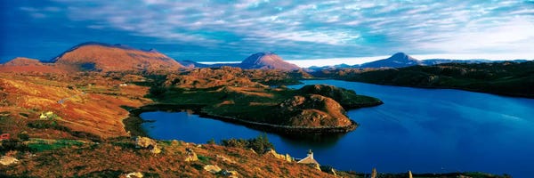 Scotland: Loch Inchard Sutherland Scotland by Panoramic Images