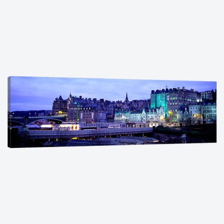 The Old Town Edinburgh Scotland Canvas Print #PIM1326} by Panoramic Images Canvas Art Print