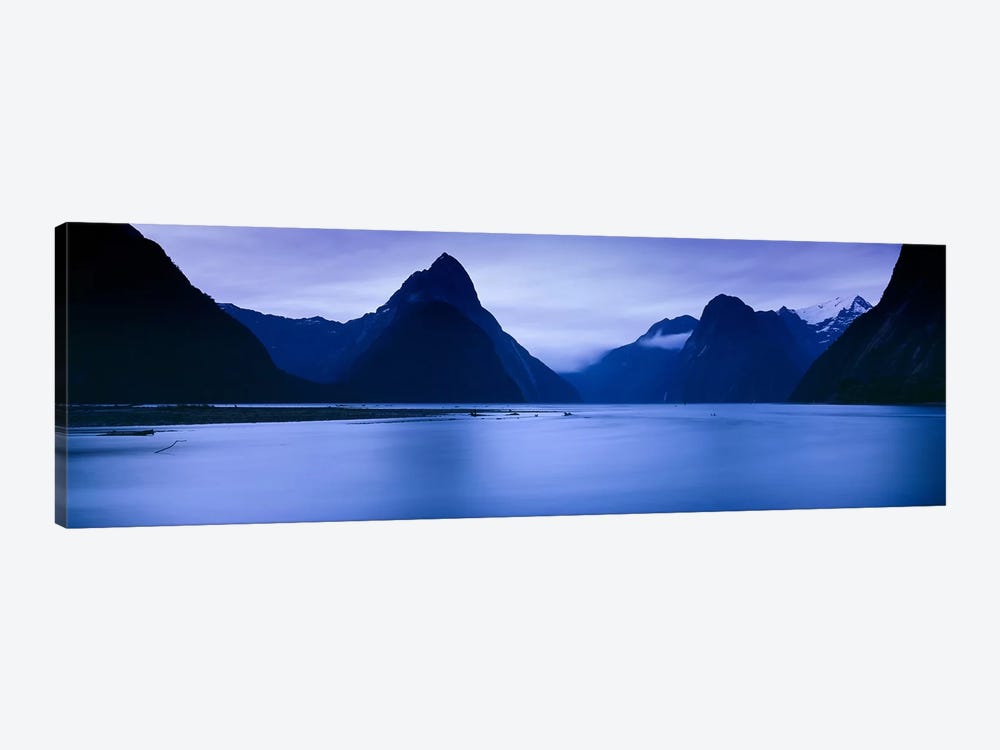 Mountains At Dawn, South Island, New Zealand by Panoramic Images 1-piece Art Print