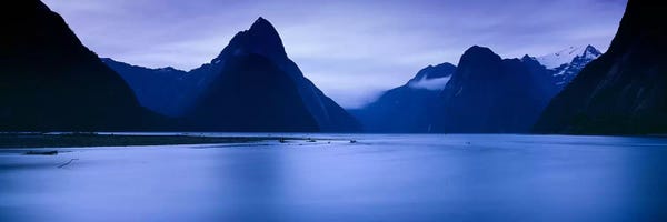 New Zealand: Mountains At Dawn, South Island, New Zealand by Panoramic Images