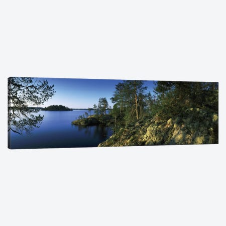 Landscape I, Lake Saimaa, Puumala, Finland Canvas Print #PIM13318} by Panoramic Images Canvas Artwork