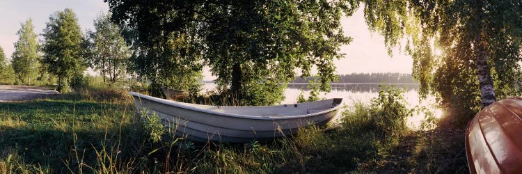 Boat On The Bank II, Vuoksi River, Imatra, Finland