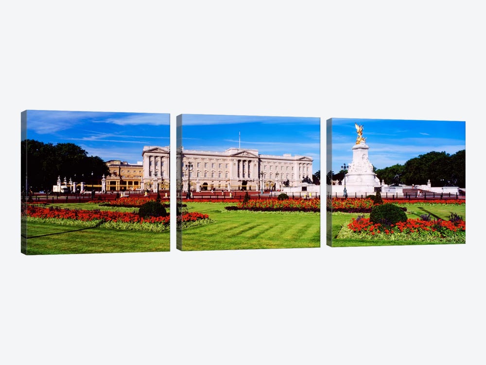 Buckingham Palace, City Of Westminster, London, England, United Kingdom 3-piece Art Print