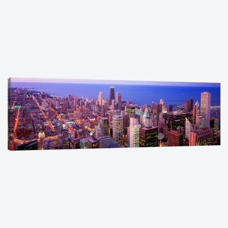Chicago, Illinois, USA Canvas Print #PIM1335} by Panoramic Images Canvas Art