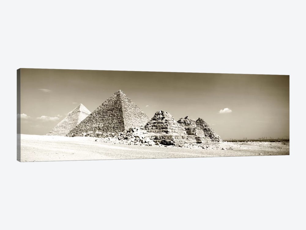 Pyramids Of Giza, Egypt by Panoramic Images 1-piece Canvas Artwork