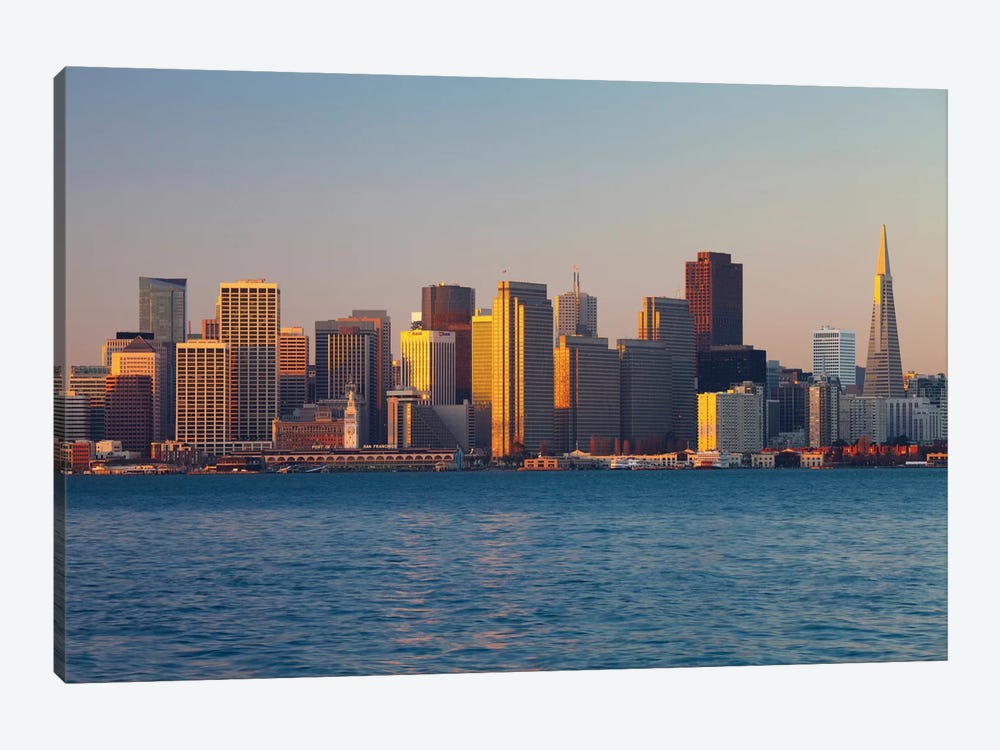 Downtown Skyline At Dusk V, San Francisco, California, USA by Panoramic Images 1-piece Art Print