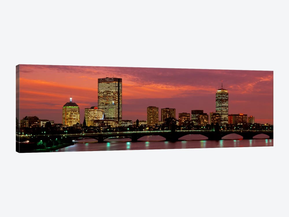  Back Bay, Boston, Massachusetts, USA by Panoramic Images 1-piece Canvas Wall Art