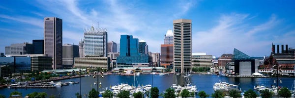 Maryland: Inner Harbor, Baltimore, Maryland, USA by Panoramic Images