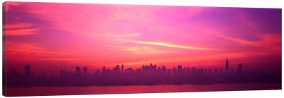 Skyline, NYC, New York City, New York State USA Canvas Art Print - New York City Skylines