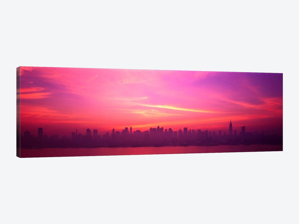 Skyline, NYC, New York City, New York State USA by Panoramic Images 1-piece Canvas Print