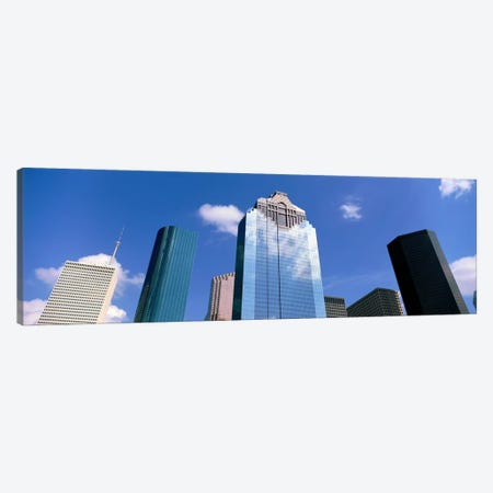 Downtown Office Buildings, Houston, Texas, USA Canvas Print #PIM1348} by Panoramic Images Canvas Artwork