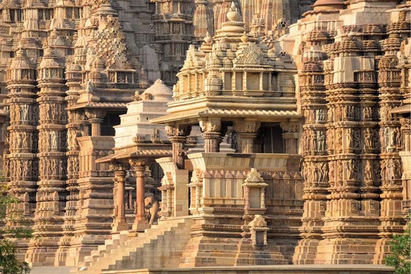 Indian Décor: Khajuraho Group of Monuments I, Chhatarpur District, Madhya Pradesh, India by Panoramic Images