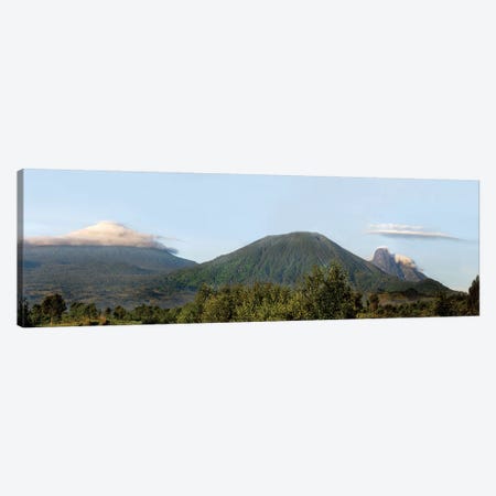 Rainforest Landscape, Volcanoes National Park (Parc National des Volcans), Rwanda Canvas Print #PIM13944} by Panoramic Images Canvas Art