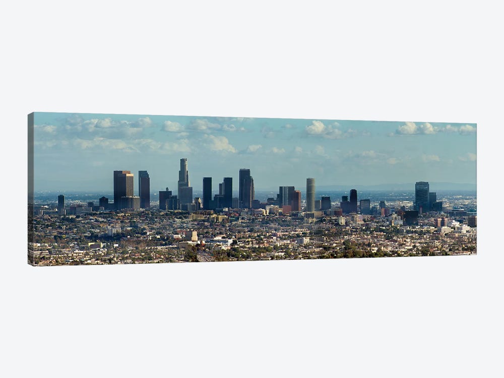 Downtown Skyline, Los Angeles, Los Angeles County, California, USA by Panoramic Images 1-piece Canvas Artwork