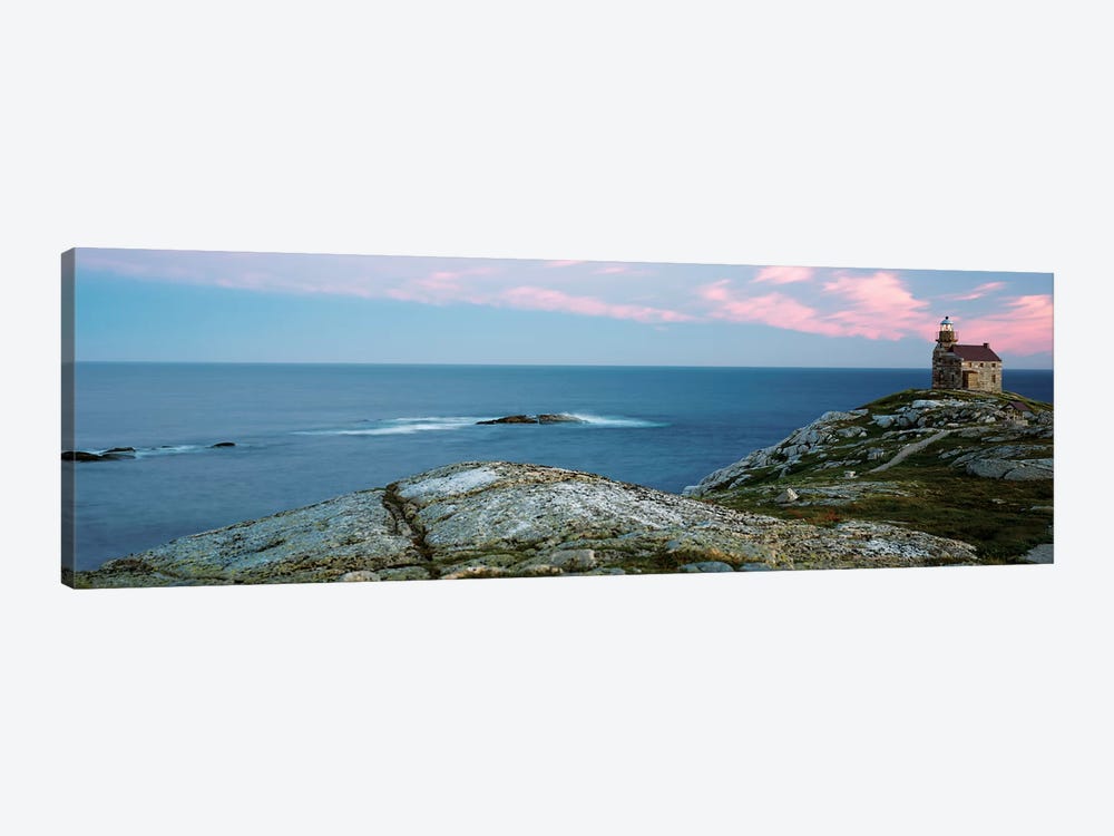 Rose Blanche Lighthouse, Rose Blanche-Harbour le Cou, Newfoundland And Labrador Province, Canada by Panoramic Images 1-piece Canvas Artwork