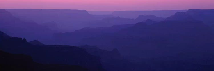 Grand Canyon At Sunset, South Rim, Grand Canyon National Park, Arizona, USA