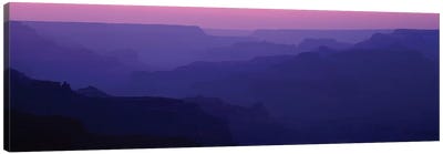 Grand Canyon At Sunset, South Rim, Grand Canyon National Park, Arizona, USA Canvas Art Print - Grand Canyon National Park Art