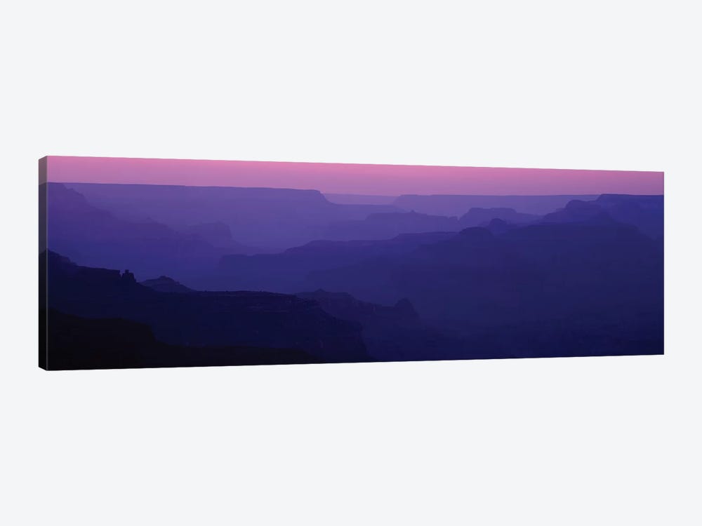 Grand Canyon At Sunset, South Rim, Grand Canyon National Park, Arizona, USA by Panoramic Images 1-piece Art Print
