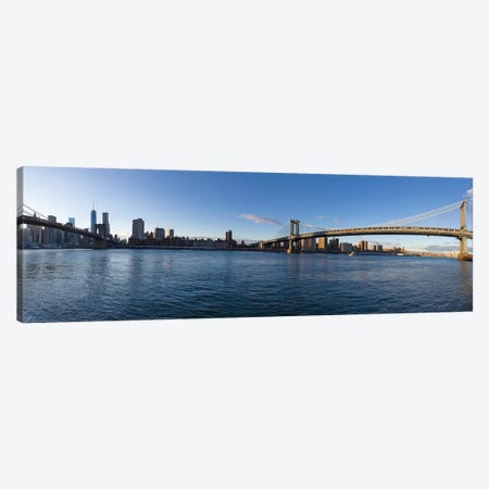 Manhattan Skyline, New York City, New York, USA Canvas Print #PIM13958} by Panoramic Images Canvas Art