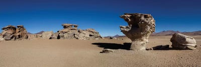 3-Piece Photography - Canvas Prints: Stone Tree, Eduardo Abaroa Andean Fauna National Reserve, Sur Lipez Province, Potosi Department, Bolivia by Panoramic Images
