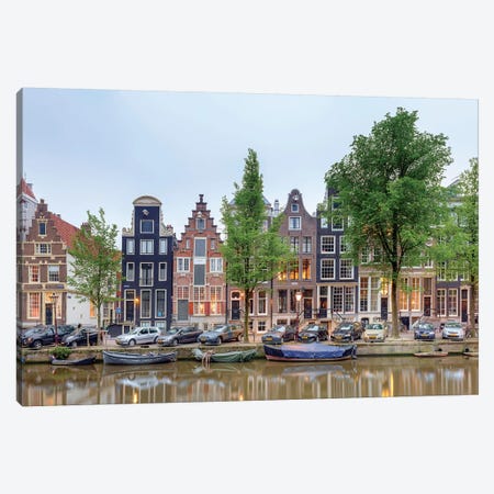 Cityscape III, Amsterdam, North Holland Province, Netherlands Canvas Print #PIM13967} by Panoramic Images Canvas Artwork