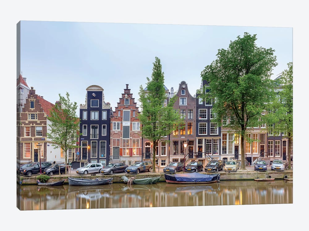 Cityscape III, Amsterdam, North Holland Province, Netherlands by Panoramic Images 1-piece Canvas Art Print