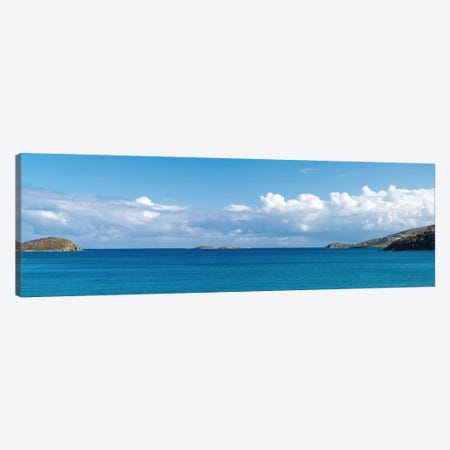 Seascape, Coral Bay, St. John, U.S. Virgin Islands Canvas Print #PIM13971} by Panoramic Images Canvas Artwork