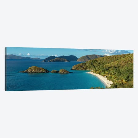 Trunk Bay I, St. John, U.S. Virgin Islands Canvas Print #PIM13972} by Panoramic Images Canvas Wall Art