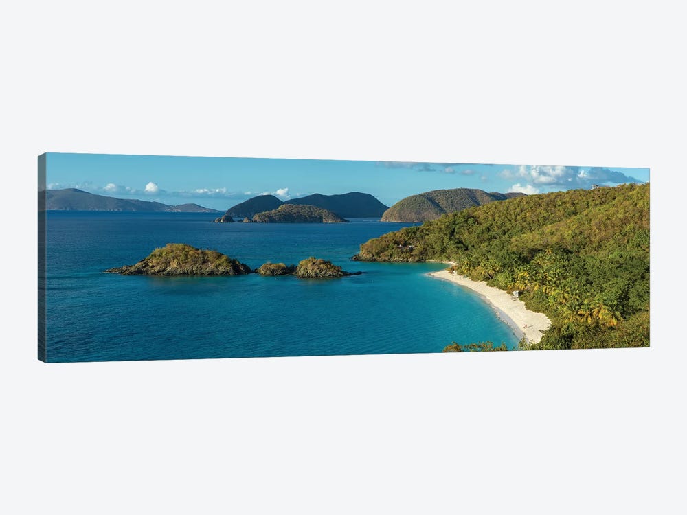 Trunk Bay I, St. John, U.S. Virgin Islands by Panoramic Images 1-piece Canvas Print