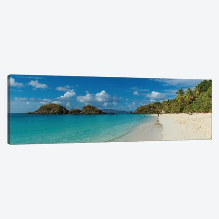 Trunk Bay II, St. John, U.S. Virgin Islands Canvas Print #PIM13973} by Panoramic Images Canvas Artwork