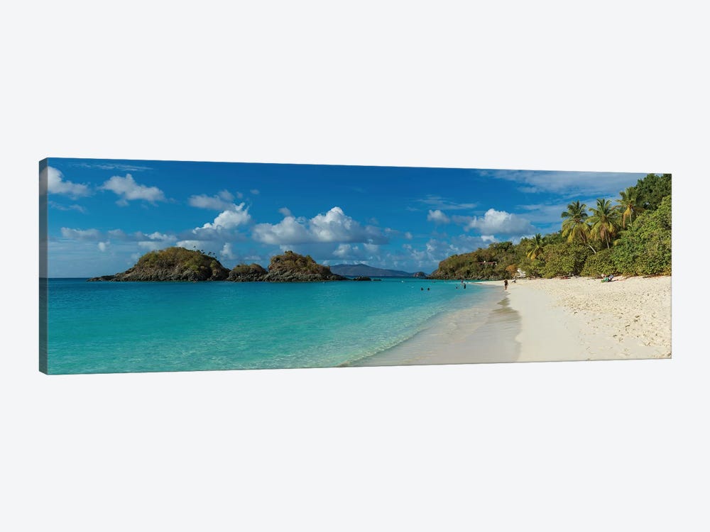 Trunk Bay II, St. John, U.S. Virgin Islands by Panoramic Images 1-piece Canvas Art