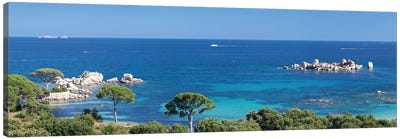 Palombaggia Beach, Porto Vecchio, Corse-du-Sud, Corsica, France Canvas Art Print