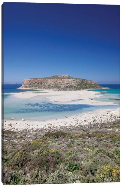Cape Tigani II, Balos Lagoon, Kissamos, Chania, Crete, Greece Canvas Art Print