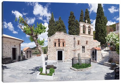 Keras Kardiotissas Monastery, Kera, Heraklion, Crete, Greece Canvas Art Print