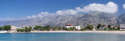 Beachfront Property, Frangokastello, Chania, Crete, Greece by Panoramic Images multi panel art