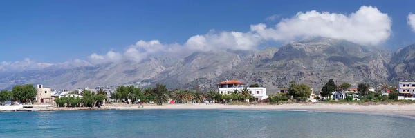 Crete: Beachfront Property, Frangokastello, Chania, Crete, Greece by Panoramic Images