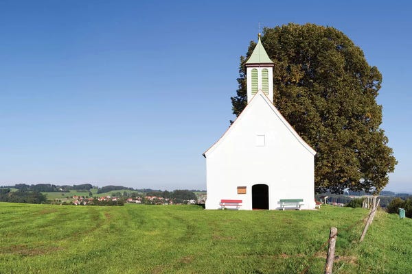Baden-Wurttemberg: Heilig-Kreuz-Kapelle (Holy Cross Chapel) I, Amtzell, Ravensburg, Baden-Wurttemberg, Germany by Panoramic Images
