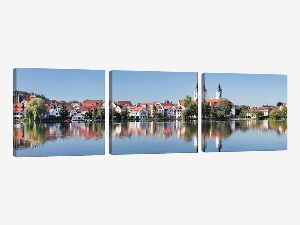 St. Peter's Church, Bad Waldsee, Ravensburg, Baden-Wurttemberg, Germany by Panoramic Images 3-piece Canvas Artwork