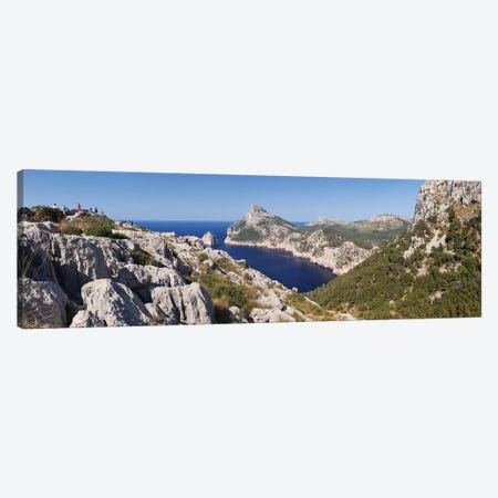 Cap de Formentor (Meeting Place Of The Winds) II, Majorca, Balearic Islands, Spain Canvas Print #PIM13991} by Panoramic Images Canvas Wall Art