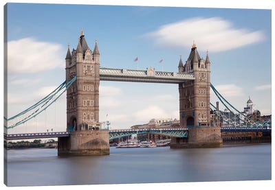 Tower Bridge I, London, England, United Kingdom Canvas Art Print - Famous Bridges