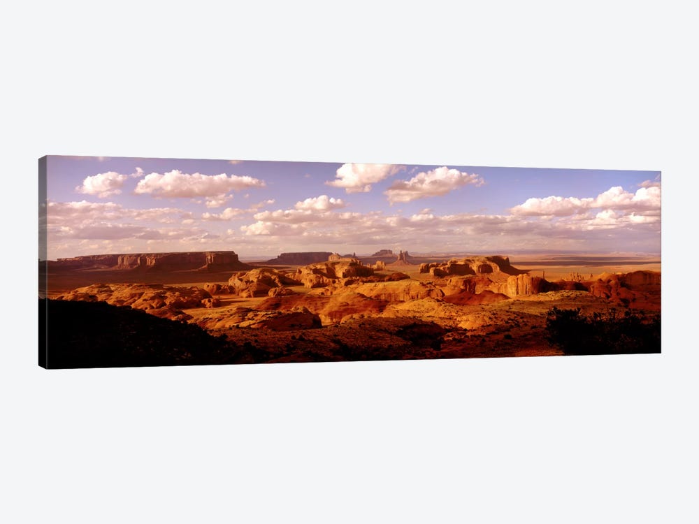 Hunts Mesa, Monument Valley, Navajo Nation, Arizona, USA by Panoramic Images 1-piece Canvas Art