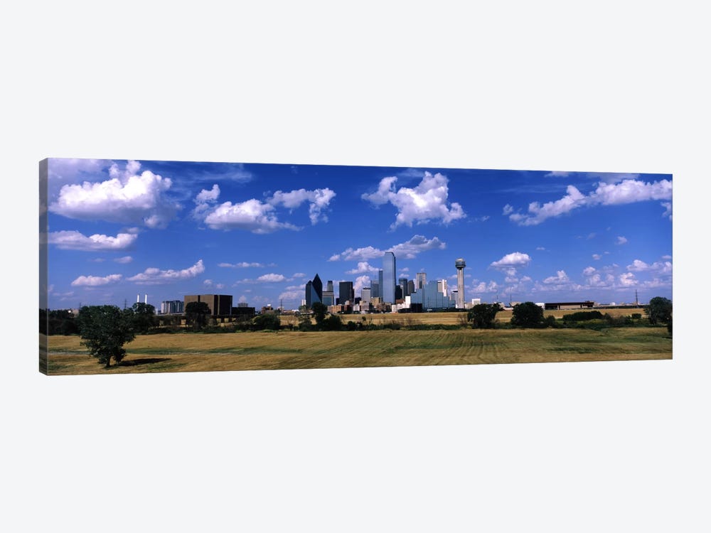 Skyline Dallas TX USA by Panoramic Images 1-piece Art Print