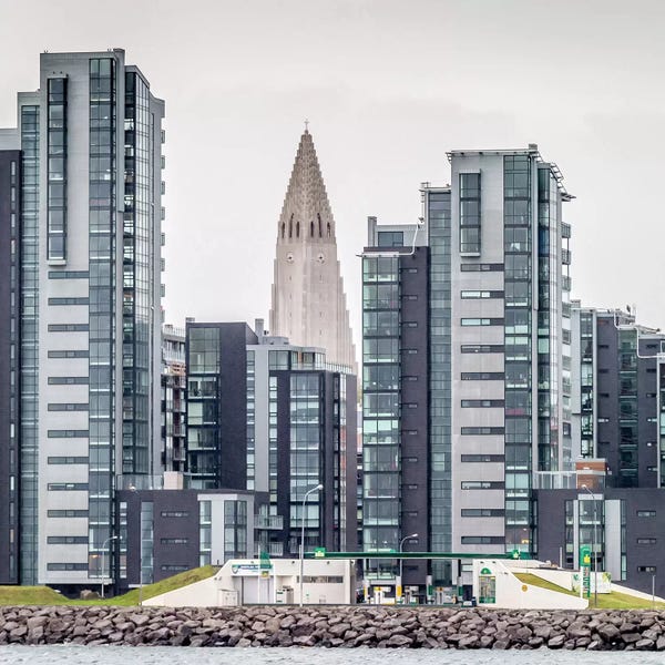 Reykjavik: Skyline I, Reykjavik, Iceland by Panoramic Images