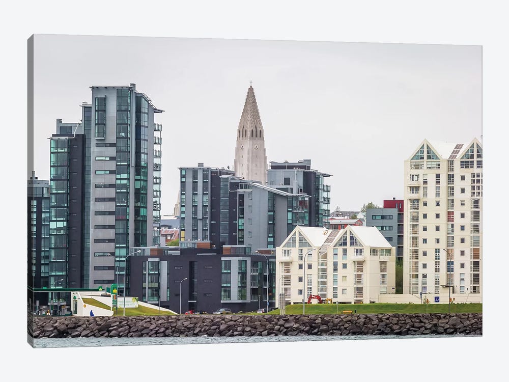 Skyline II, Reykjavik, Iceland by Panoramic Images 1-piece Canvas Print