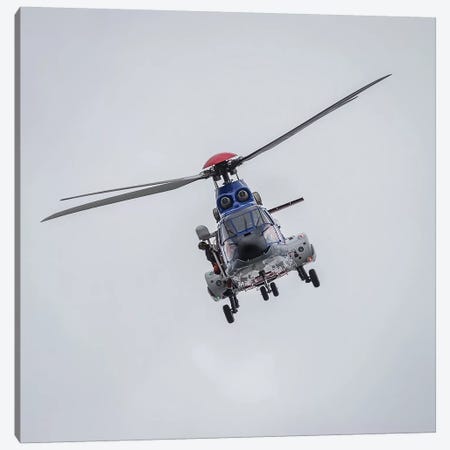 Icelandic Coast Guard TF-LIF Aerospatiale AS-332L1 Super Puma Helicopter, Reykjavik, Iceland Canvas Print #PIM14017} by Panoramic Images Canvas Print