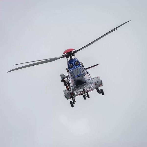 Reykjavik: Icelandic Coast Guard TF-LIF Aerospatiale AS-332L1 Super Puma Helicopter, Reykjavik, Iceland by Panoramic Images