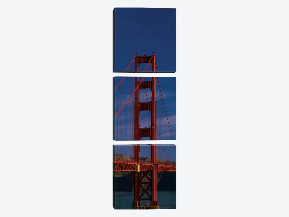 Golden Gate Bridge, San Francisco, California, USA by Panoramic Images 3-piece Canvas Artwork