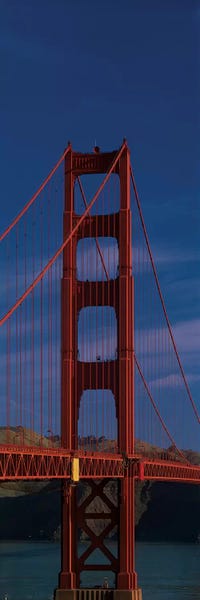 Golden Gate Bridge San Francisco California USA Portrait