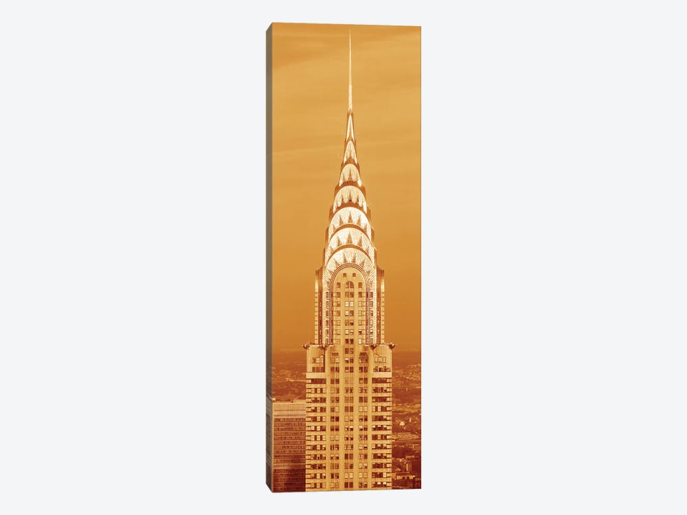 Chrysler Building At Sunset In Sepia, New York City, New York, USA by Panoramic Images 1-piece Art Print