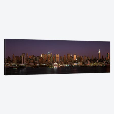 Skyline, Midtown, Manhattan, New York City, New York, USA Canvas Print #PIM14059} by Panoramic Images Canvas Artwork